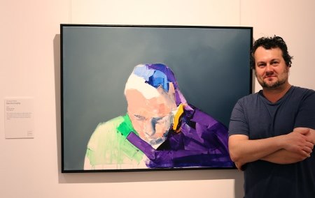 Steve Salo at 2015 Sunshine Coast Art Prize